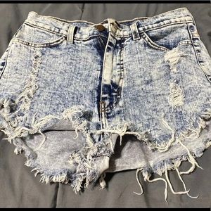 Jean shorts